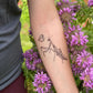 Praying Mantis Temporary Tattoo: 1 Pack
