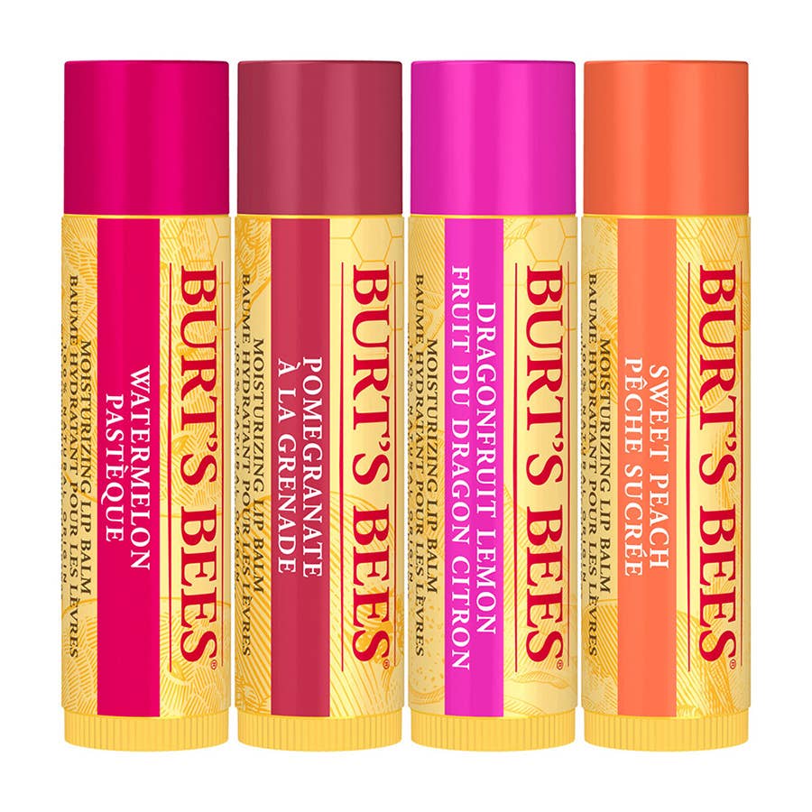 Holiday Beeswax Bounty Fruit Lip Balm Gift Set