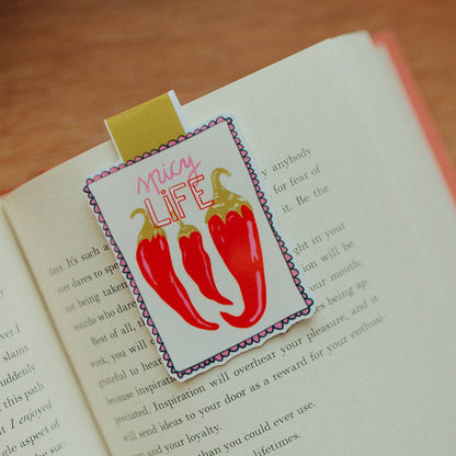 Magnetic Bookmark, Spicy Life