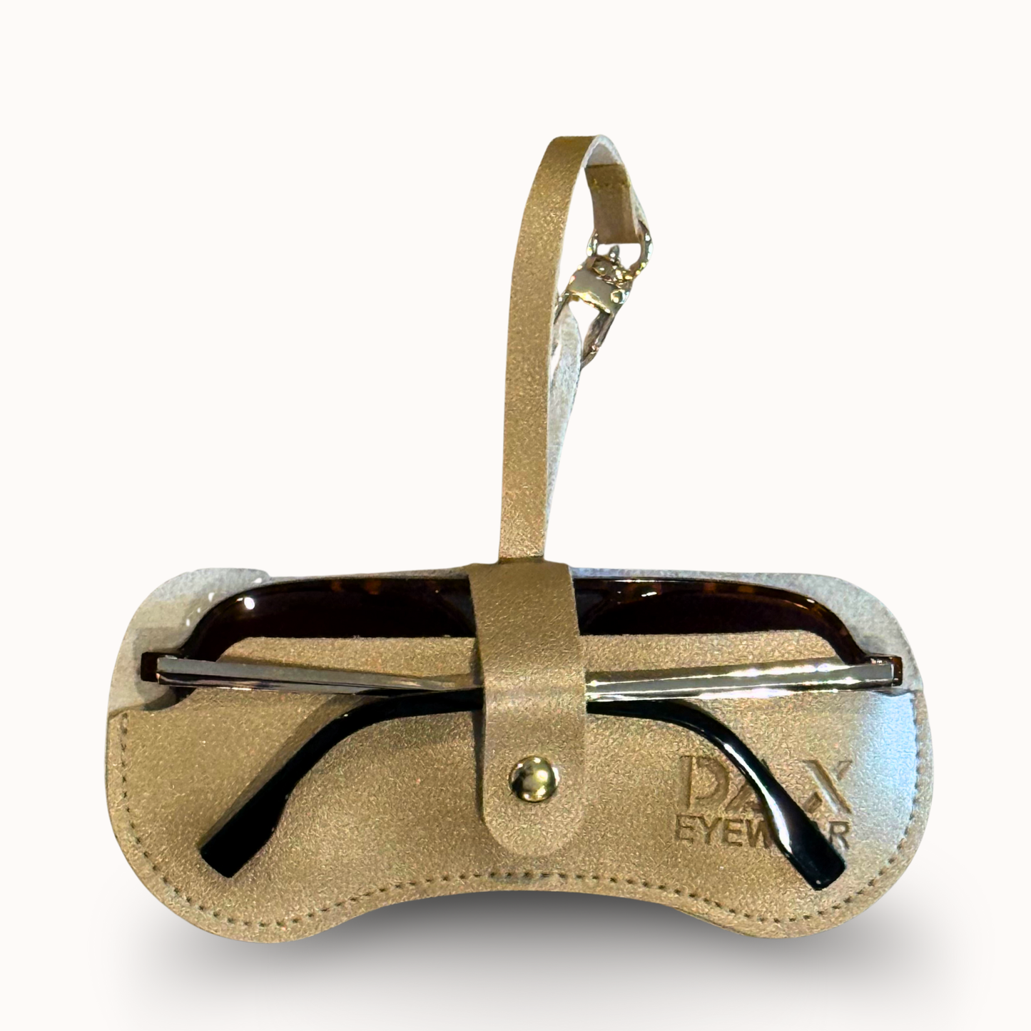 Eyewear Clutch for Sunglasses - Scratch Protection: Beige