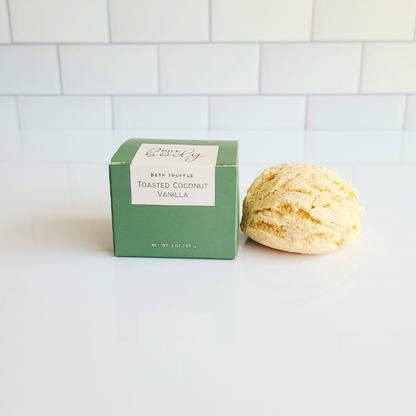 Toasted Coconut Vanilla Bath Truffle