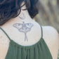 Luna Moth Temporary Tattoo: 1-Pack