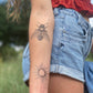 Big Bee Temporary Tattoo: 1-Pack