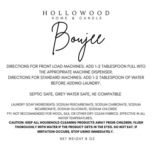 BOUJEE | LAUNDRY SOAP: 22 OUNCES