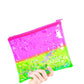 Liquid Glitter Makeup Bag - Star Dazed
