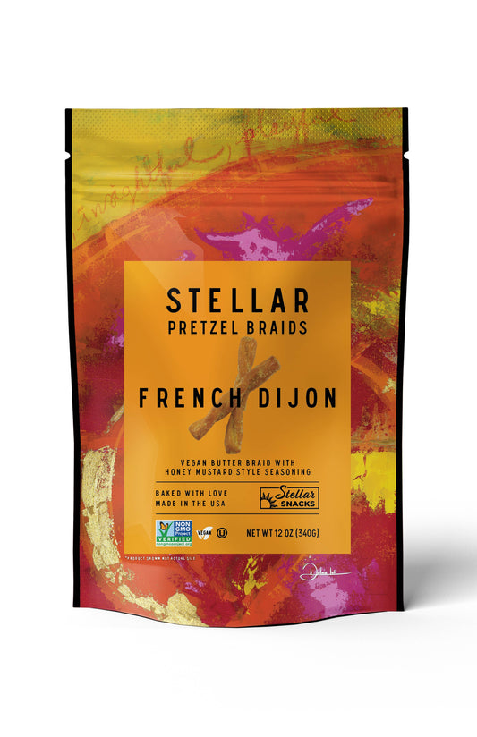 Stellar Pretzel Braids - French Dijon- 12oz