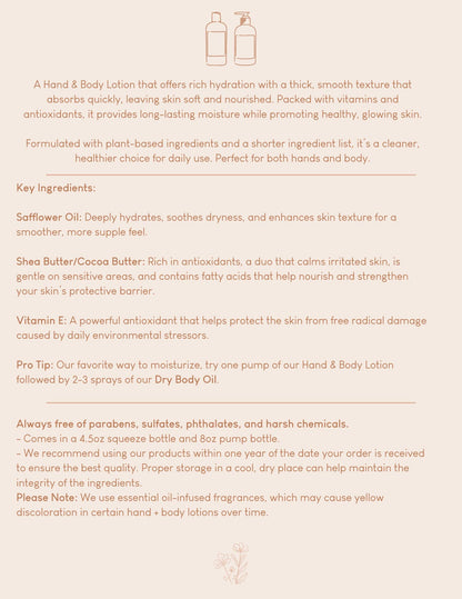 Malibu Hand + Body Lotion - Sunshine Collection: 4oz