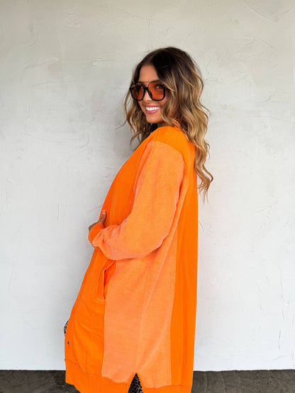 DESI SWEATSHIRT CARDIGAN