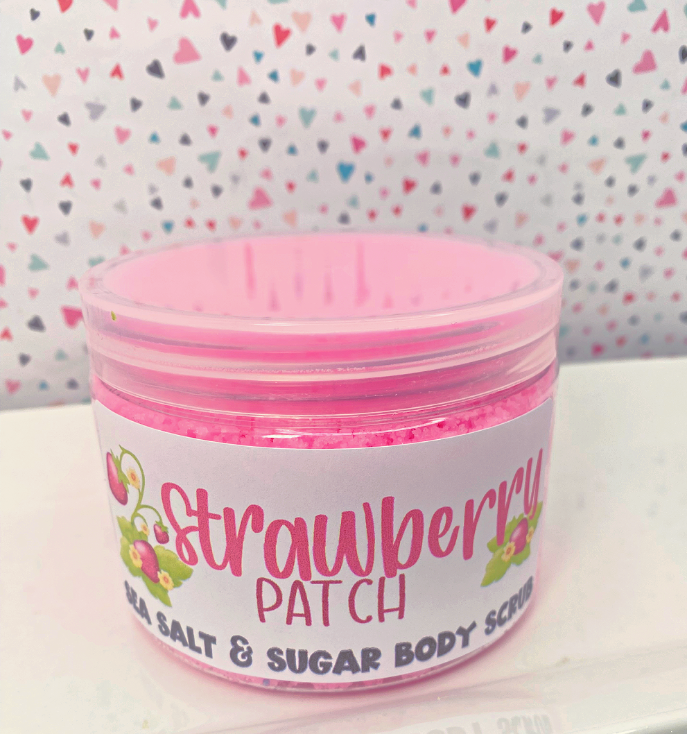 Strawberry Patch - Sea Salt and Sugar Body Scrub  