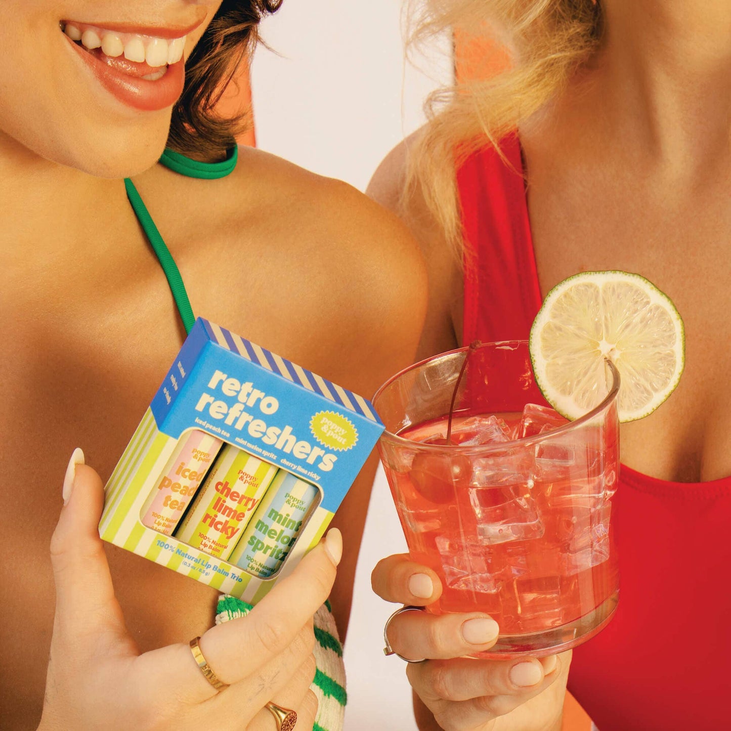 Gift Set, Retro Refreshers, Lip Balm Trio