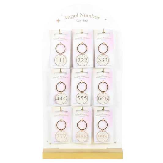 Angel Number Keyrings