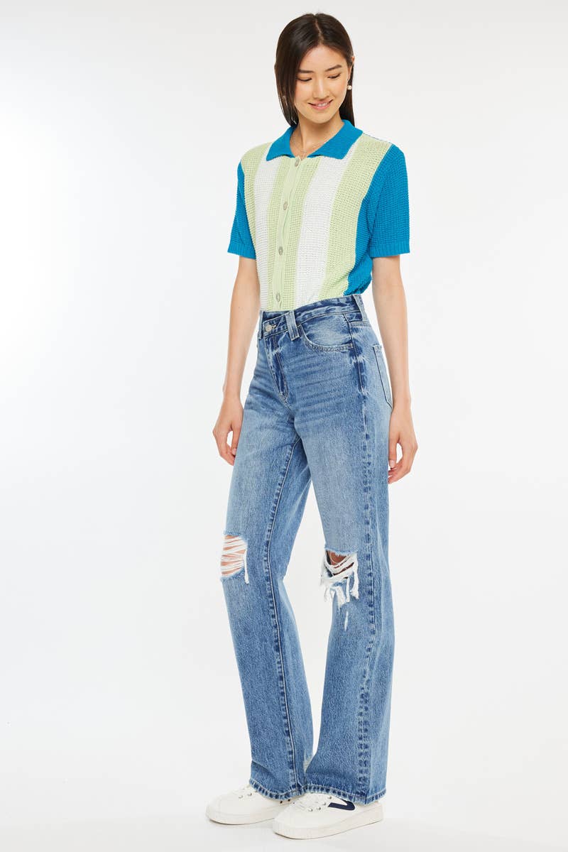 90’S CRISS CROSS STRAIGHT