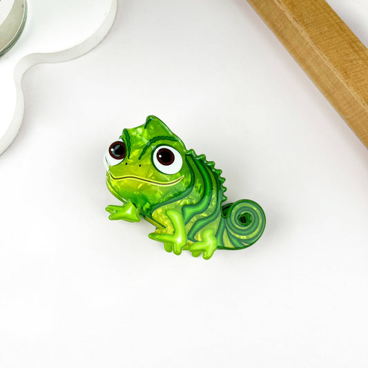 Dinosaur Animal Acrylic Hair Clip: C