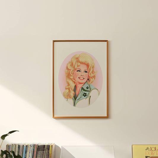 Dolly Parton Art Print: 5x7 / Dolly Portrait