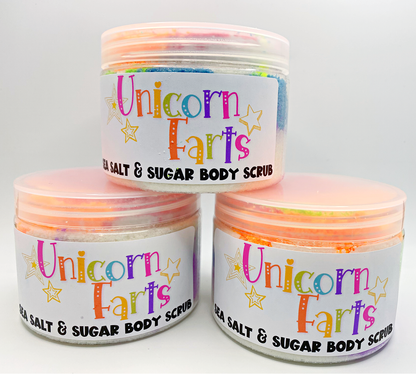 Unicorn Farts Scrub