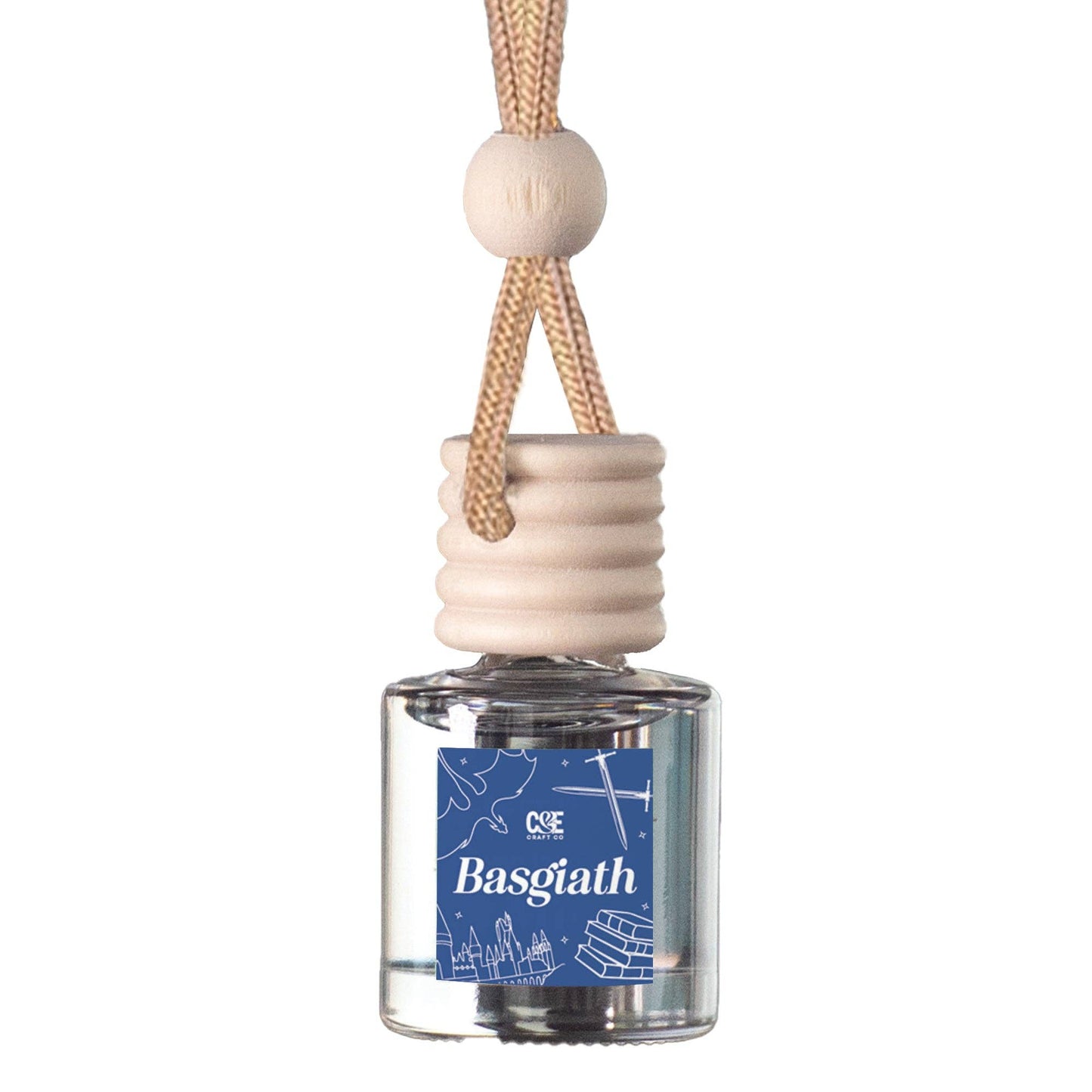 Bookish Scented Car Freshener - Long Lasting - Air Car Diffuser: Xaden