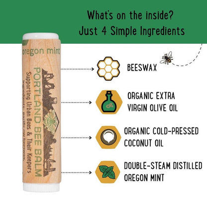 Oregon Mint Beeswax Lip Balm