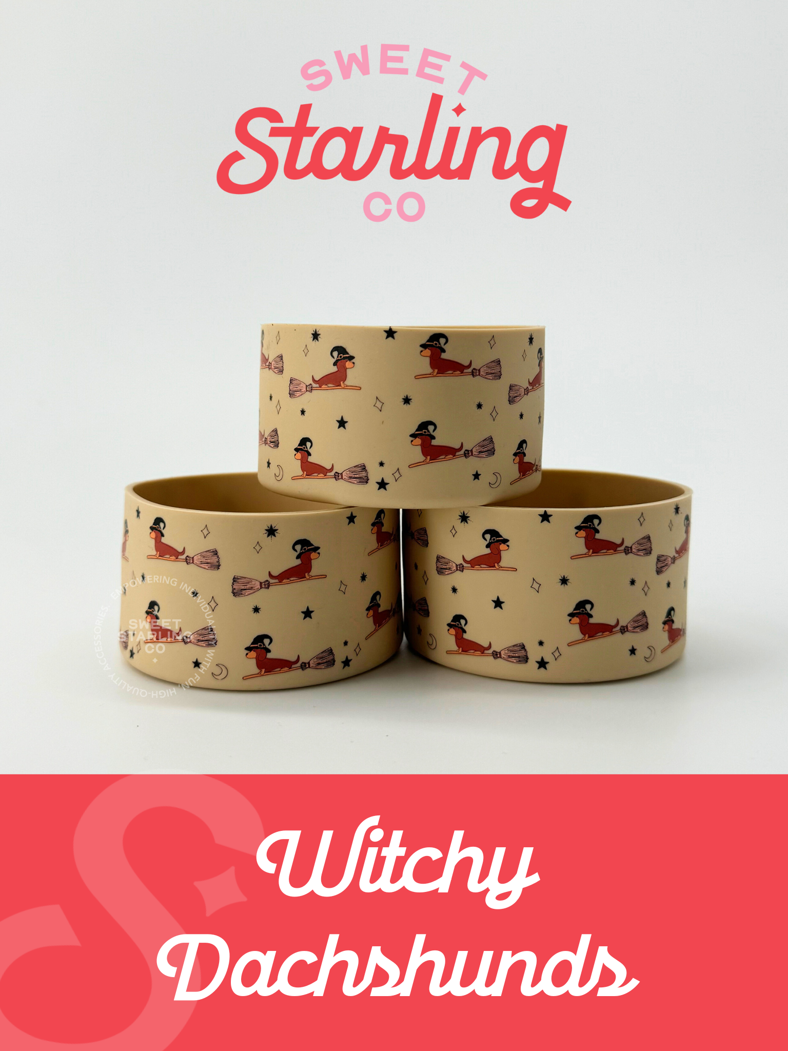 Witchy Dachshunds Tumbler Boots - Thumbnail 2