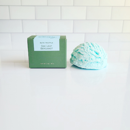 Oak Leaf Bergamot Bath Truffle
