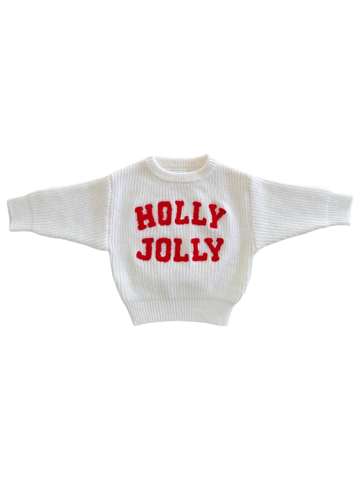 Knit Sweater, Holly Jolly: 12 - 18 mo.