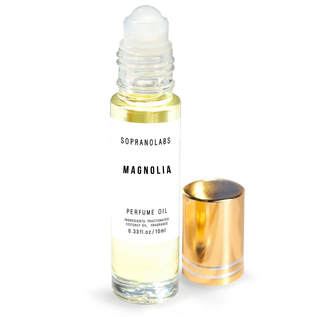 MAGNOLIA Vegan Perfume Oil. Roll on 10 ml