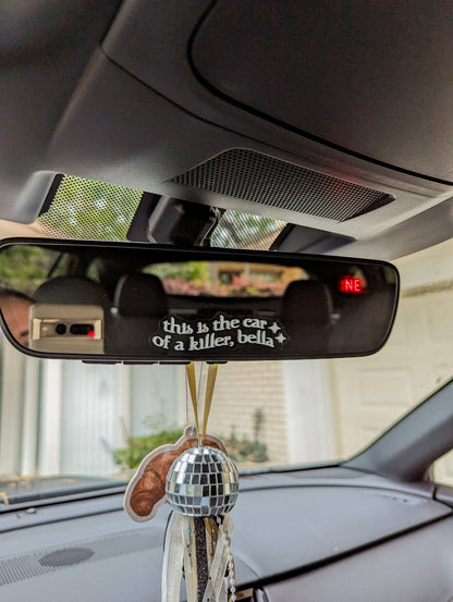 Car of a killer decal sticker