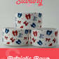 Patriotic Bows Tumbler Boots