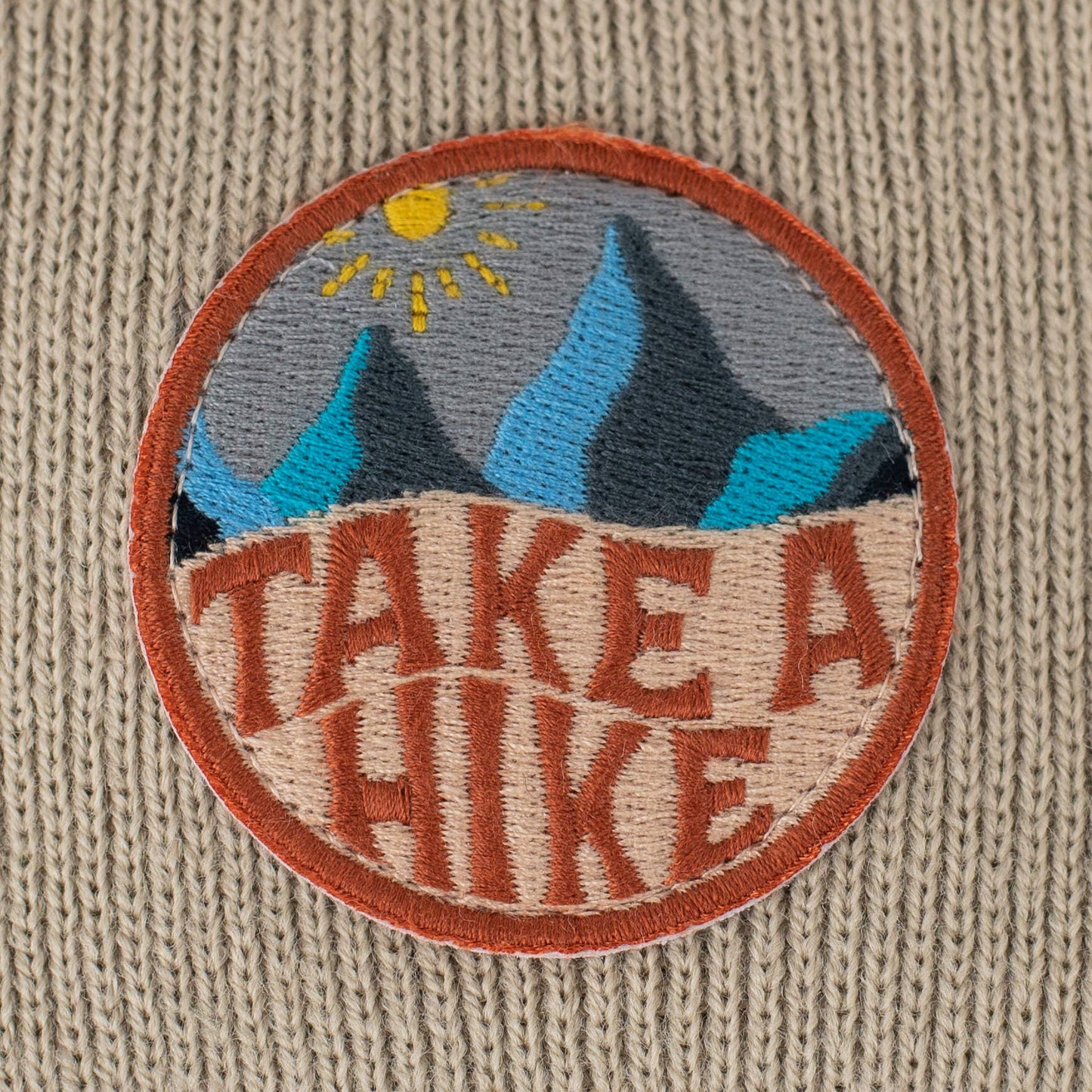 Take A Hike Sand Beanie: Youth/Adult (Fits ages 5+)