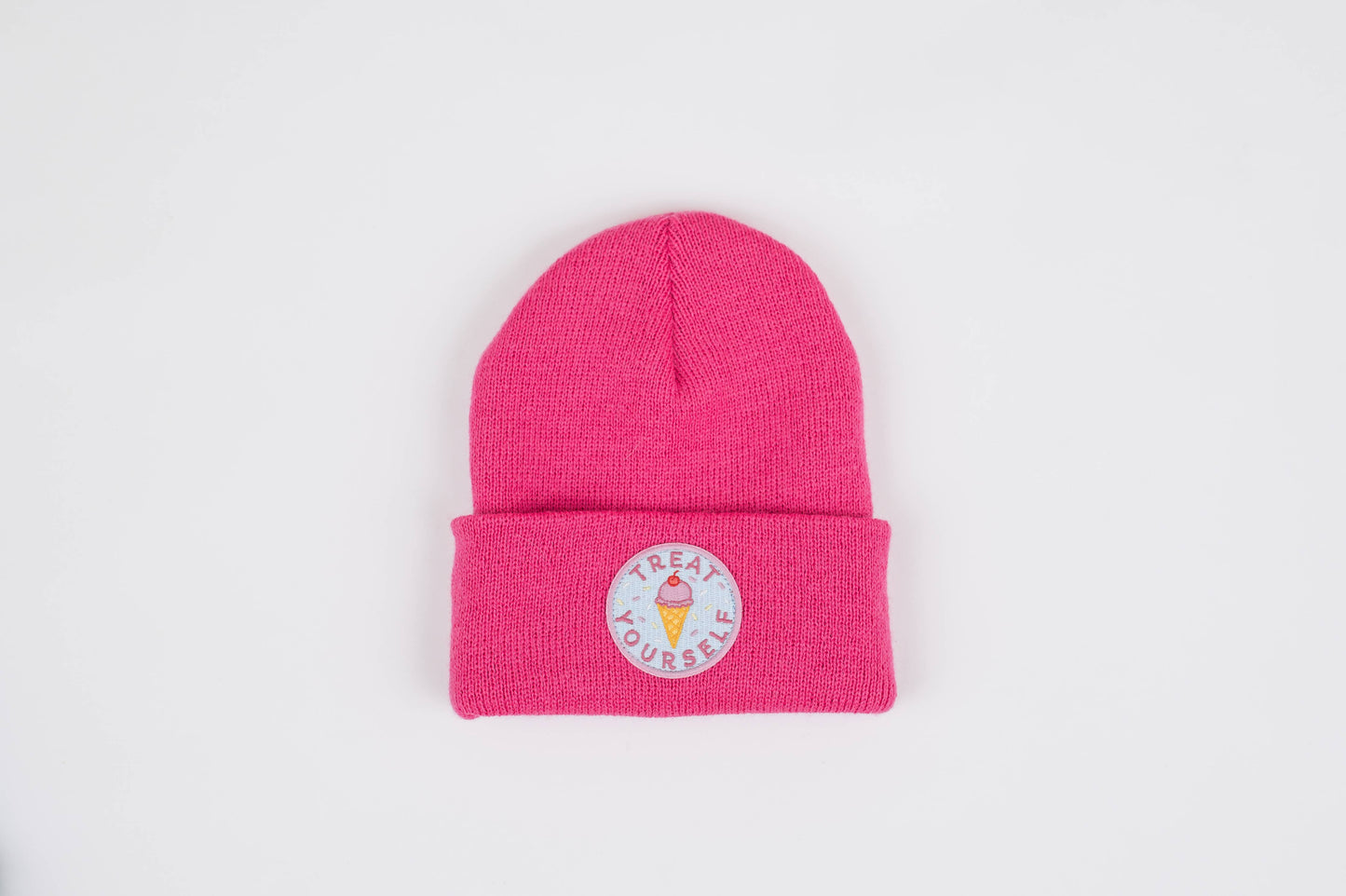 Treat Yourself Fuchsia Infant/Toddler Beanie
