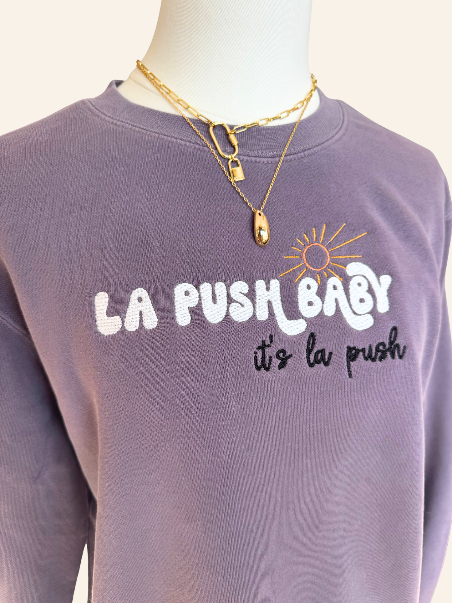 La Push Embroidered Crew