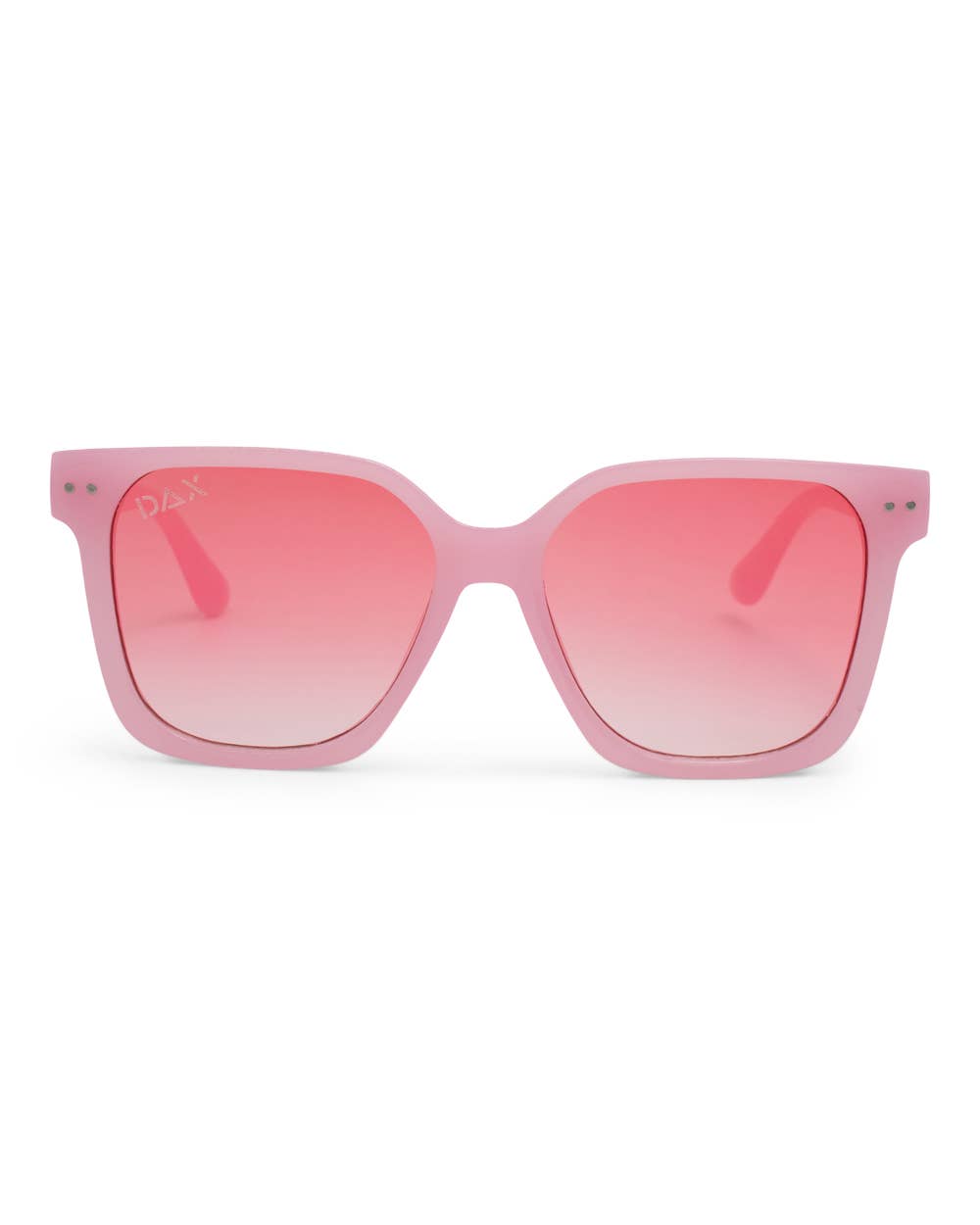 Linny - Women's Oversized Horn Frame Sunglasses: Pink