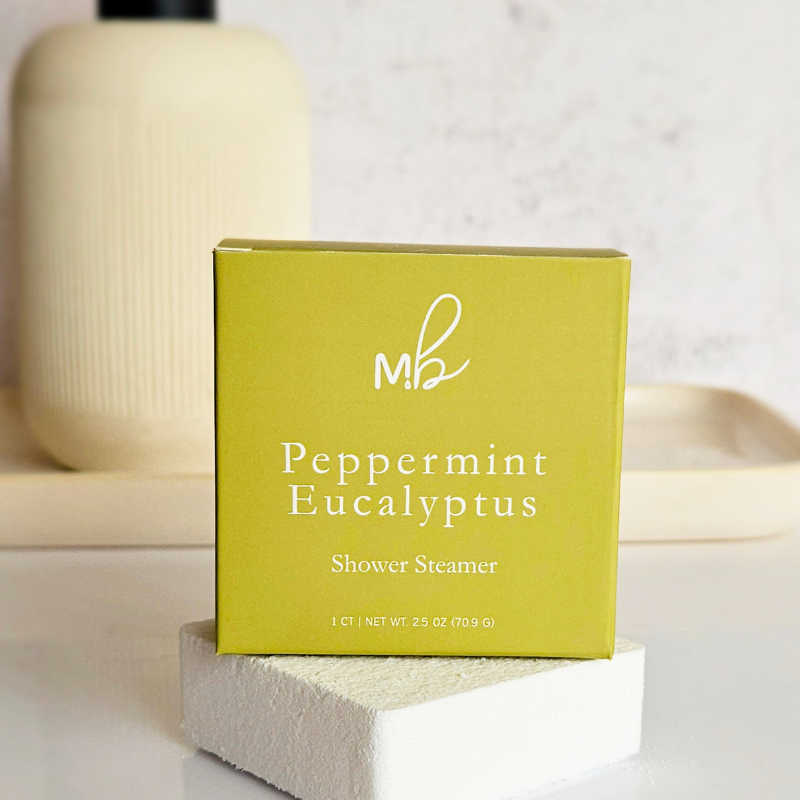 Peppermint Eucalyptus | 2.5oz Mix & Match Shower Steamers