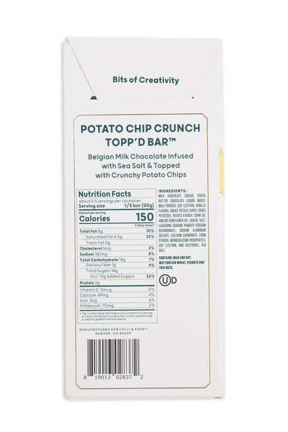 Potato Chip Crunch Topp'd Bar