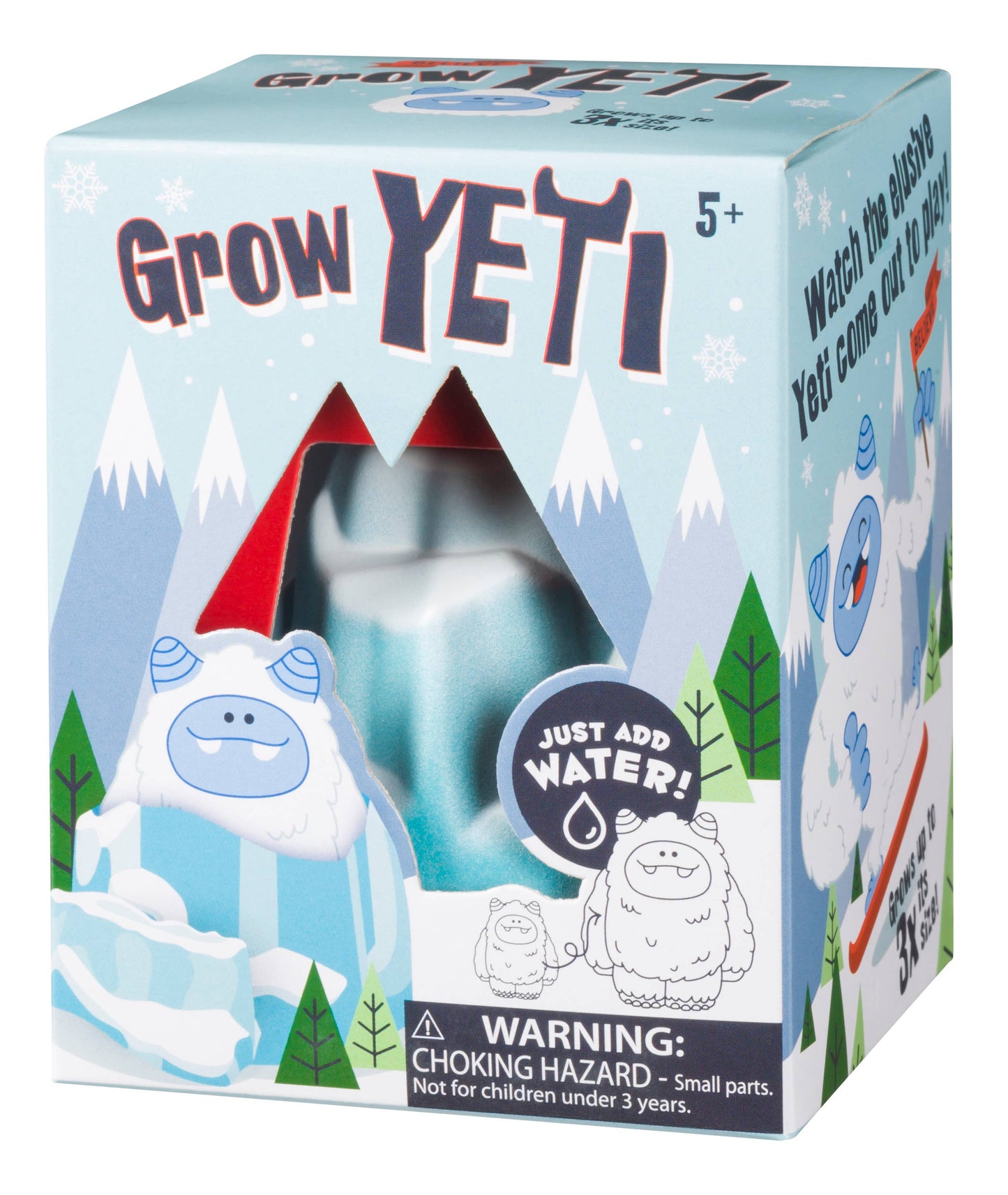 Toysmith Hatchin' Grow Yeti, Just Add Water, Fun Diy Kit