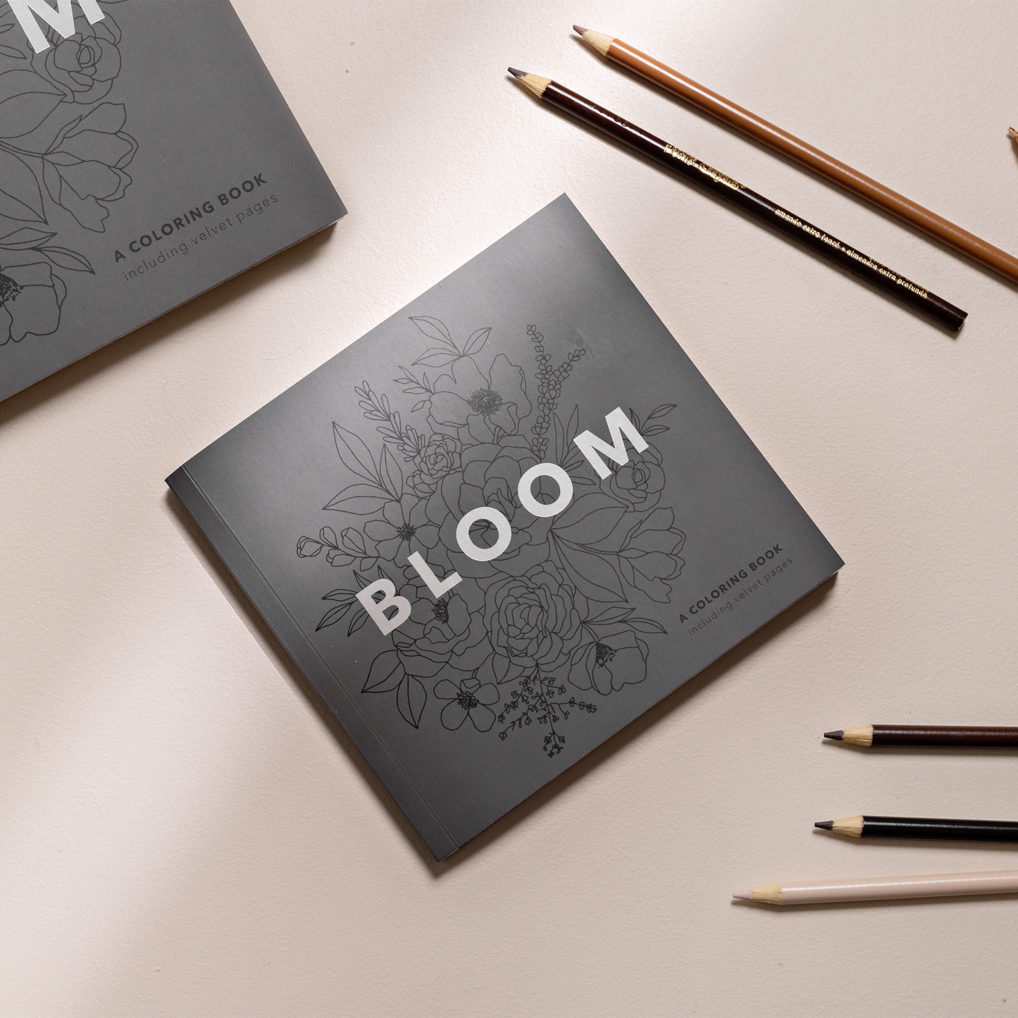 Bloom: A Stocking Stuffer Size Floral Coloring Book