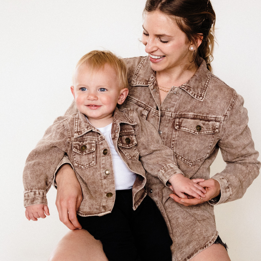 Brown Denim Jacket