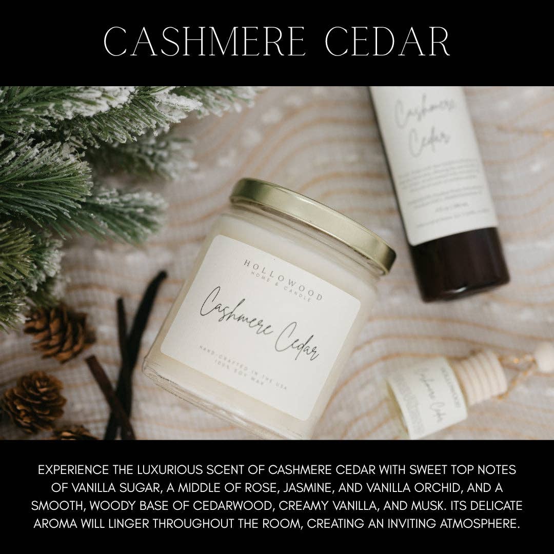 CASHMERE CEDAR | CANDLES: 8 Oz