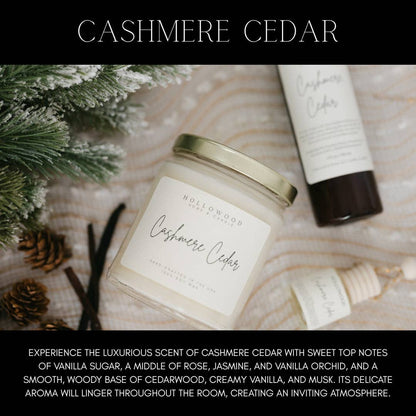 CASHMERE CEDAR | CANDLES: 8 Oz