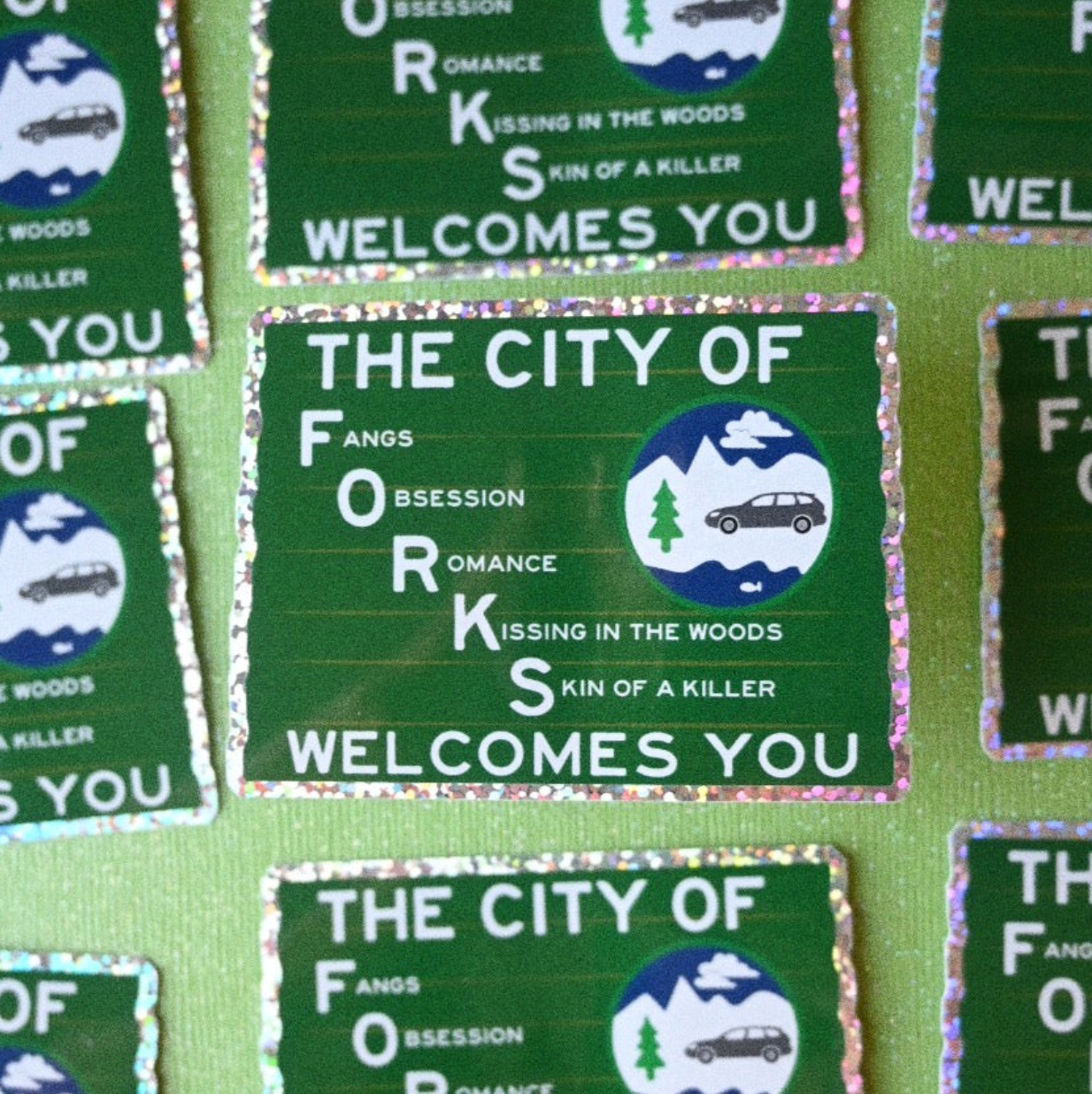 Forks Sign *sticker*