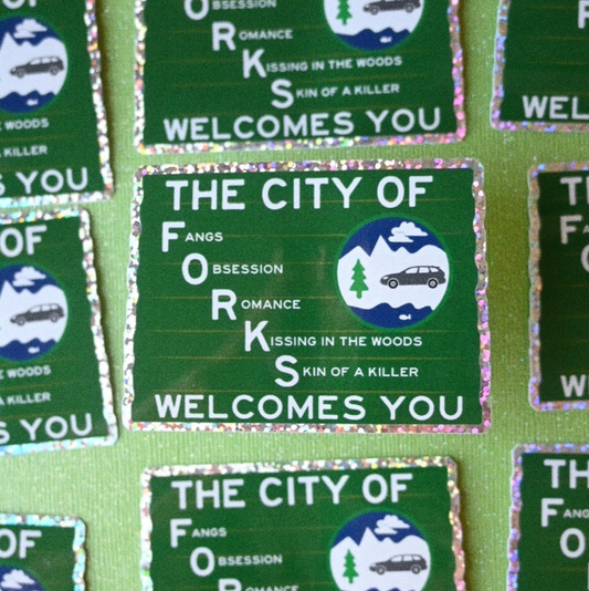 Forks Sign *sticker*