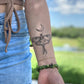 Luna Moth Temporary Tattoo: 1-Pack