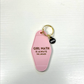 Girl Math Is Always The Answer - Hot Stamped Motel Keychain