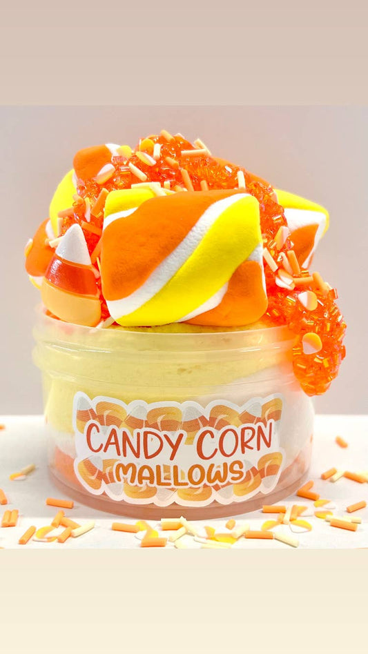 Candy Corn Mallows Slime