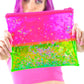 Liquid Glitter Makeup Bag - Star Dazed