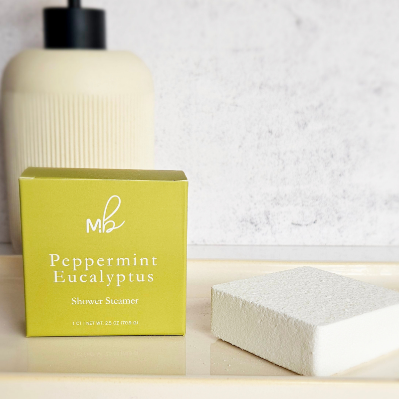 Peppermint Eucalyptus | 2.5oz Mix & Match Shower Steamers