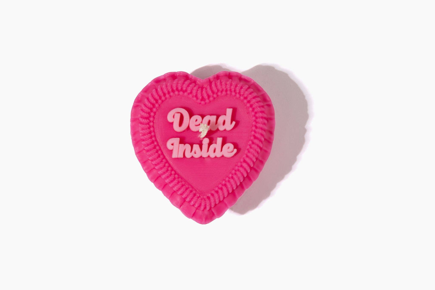 Dead Inside Heart Candle (funny candle, funny gift)