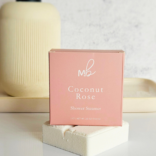 Coconut Rose | 2.5oz Mix & Match Shower Steamers