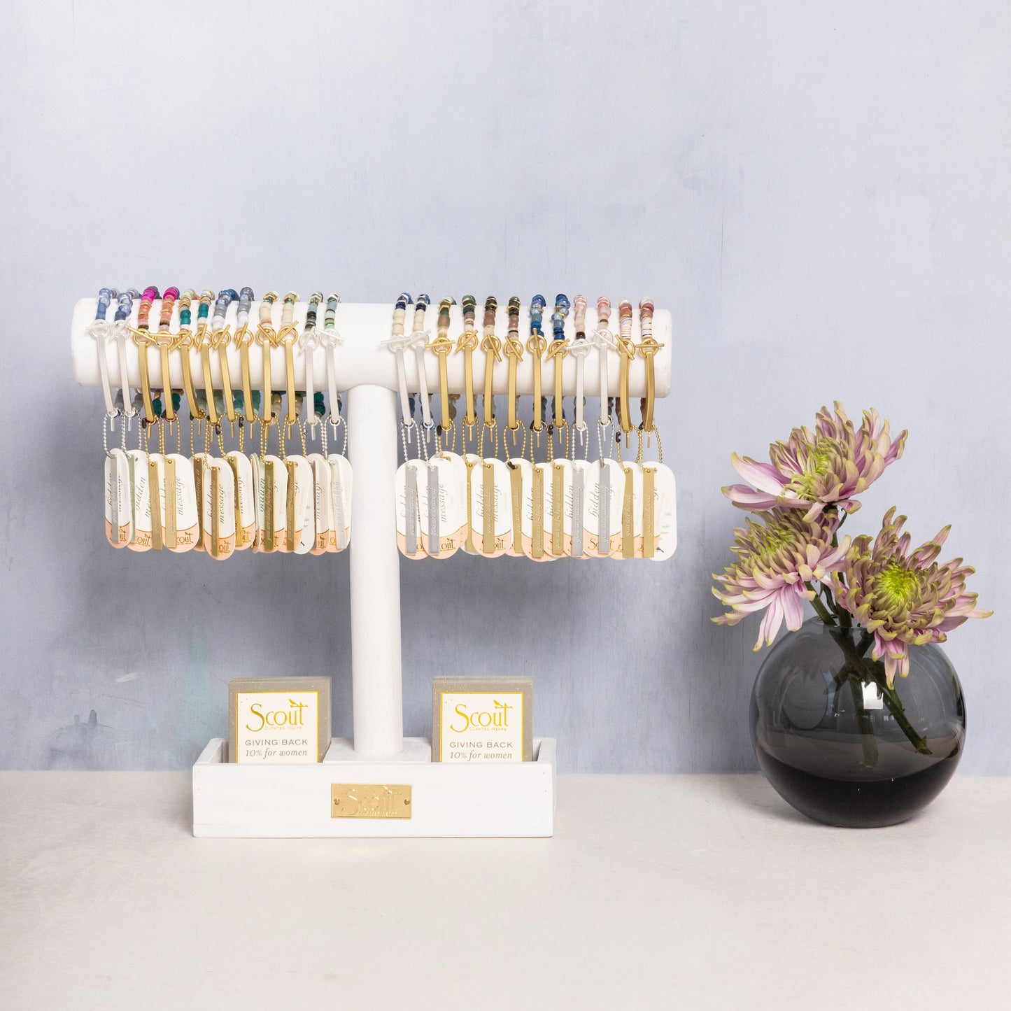 Hidden Message Bracelet - Unstoppable/Chiltonite/Gold