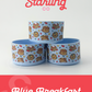 Blue Breakfast Friends Tumbler Boots