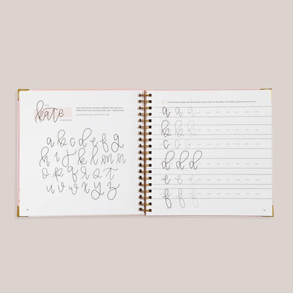 Modern Calligraphy: A Calligraphy Practice Workbook